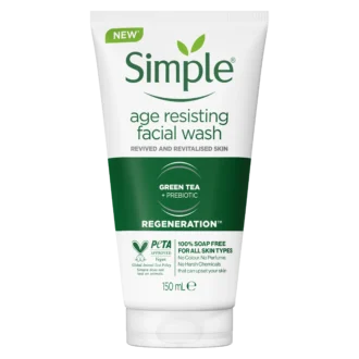 ژل شستشوی ضد پیری سیمپل مخصوص صورت