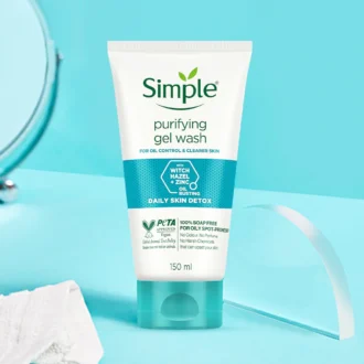 ژل شستشوی سم‌ زدا سیمپل برای پوست چرب