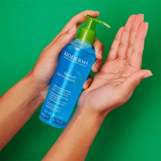 ژل شوینده کنترل چربی بایودرما سبیوم مخصوص پوست‌های چرب و جوش‌دار