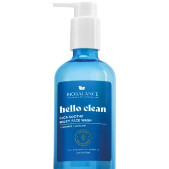 ژل شستشوی تسکین‌دهنده سیکا فرمول شیری هلو کلین | BIOBALANCE