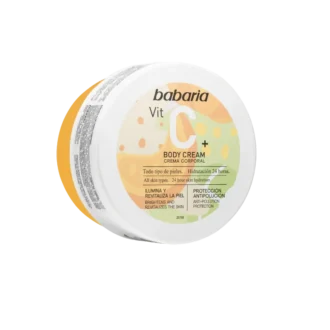 کرم بدن باباریا حاوی ویتامین C