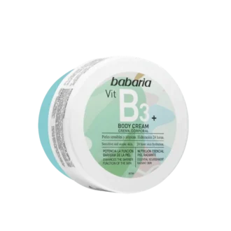 کرم بدن باباریا حاوی ویتامین B3