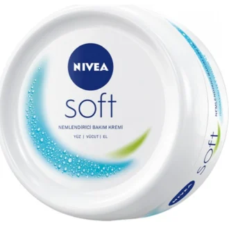 کرم سافت نیوآ NIVEA Soft مرطوب‌ کننده چند منظوره کاسه‌ای