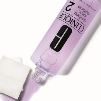 تونر شماره ۲ کلینیک لایه بردار روزانه برای پوست خشک و مختلط