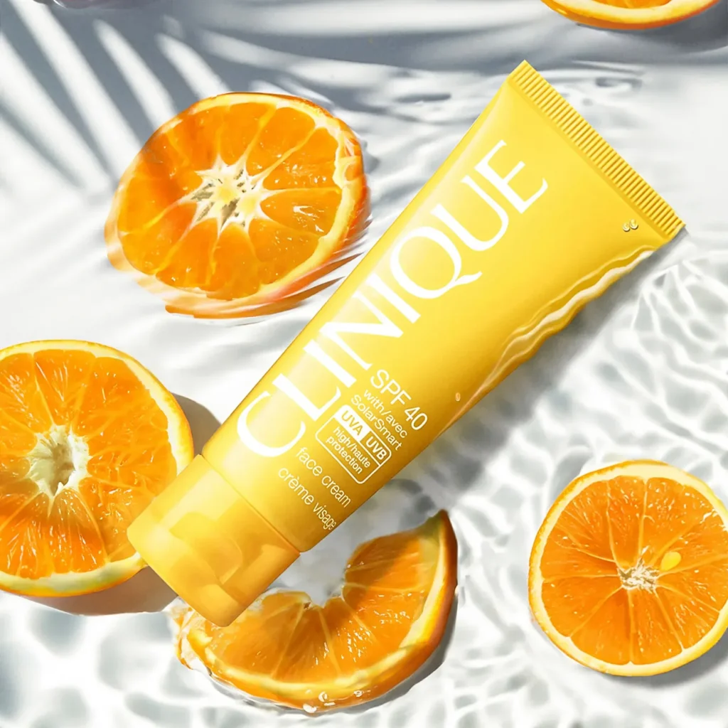 کرم ضدآفتاب کلینیک SPF40 با فناوری سولار اسمات