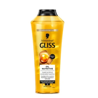 شامپو ترمیم کننده گلیس مدل Oil Nutritive حجم 400 میل