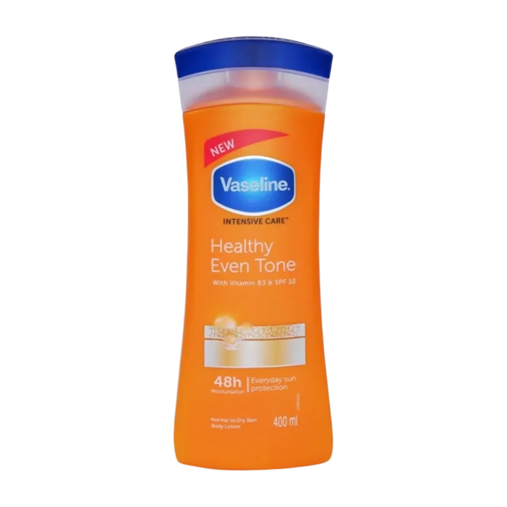لوسیون بدن وازلین مدل Even Tone روشن‌کننده و ضد آفتاب - ۴۰۰ میل