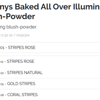 رژگونه چند رنگ درخشان پوپا LUMINYS ALL