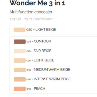 کانسیلر سه‌کاره Wonder Me پوپا میلانو