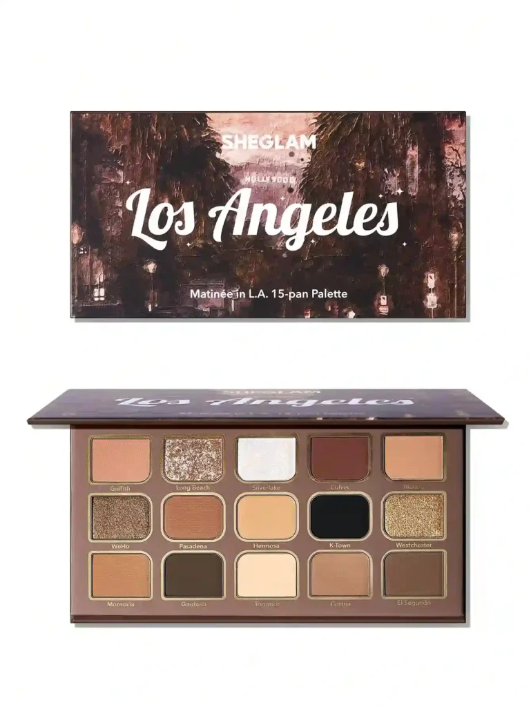 پالت سایه ۱۵ رنگ شیگلم مدل Matinée In L.A