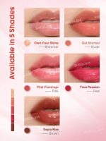 لیپ گلاس آمپولی شیگلم مدل Booster Shine Plumping Lip Gloss