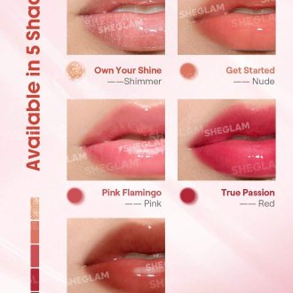 لیپ گلاس آمپولی شیگلم مدل Booster Shine Plumping Lip Gloss
