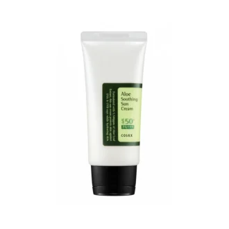 کرم ضد آفتاب و آبرسان کوزارکس حاوی عصاره آلوئه‌ورا SPF50