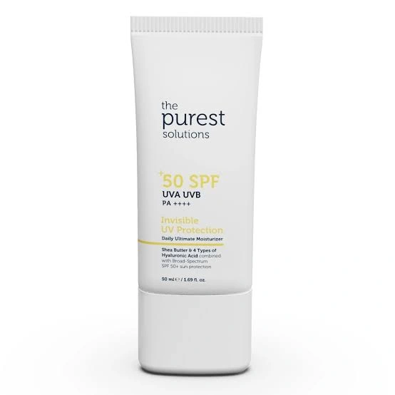 ضد آفتاب بی‌رنگ پیورست سولوشنز SPF50 مدل Invisible