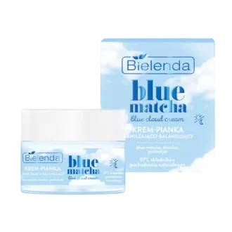 کرم فوم آبرسان و متعادل‌کننده بی‌ یلندا سری Blue Matcha